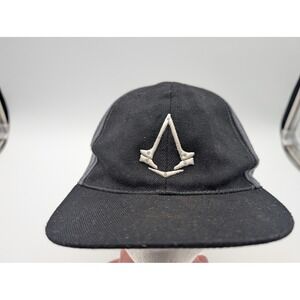 Assassins Creed Syndicate London 1868 Snapback Hat Black Grey Ubisoft 2015 Cap